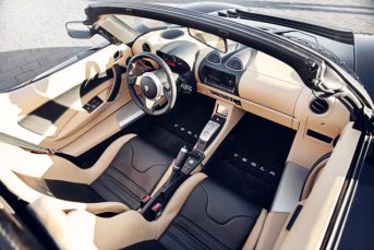 La Tesla Roadster vue de l'intérieur