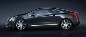 Profil gauche de la Cadillac ELR
