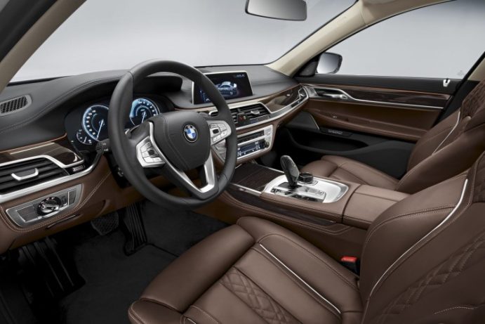 BMW 740e iPerformance - Vue intérieur