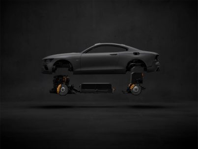 Polestar 1 carbon body + drivetrain