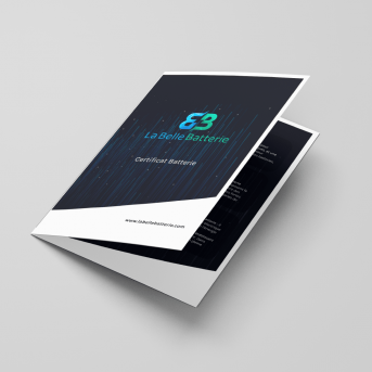 La Belle Batterie certificat 2