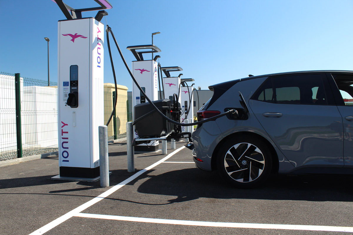 Station Ionity de Kergoët