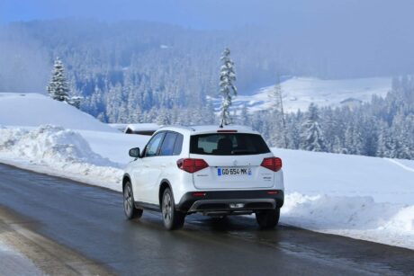 La vitesse maximale du Vitara hybride est limitée à 180 km/h