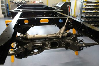 Châssis réservé au prototype hydrogène chez PowiDian Mobility