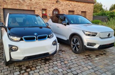 Témoignage – Le foyer tout électrique de Daniel avec une BMW i3 et une Volvo XC40