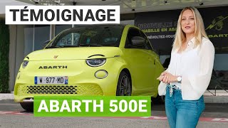Nouvelle Abarth 500e électrique : leurs premières impressions